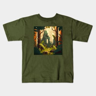 Ruins of an Ancient City Discovered Kids T-Shirt